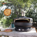 Professional Grade 18 Inch Modern Freestanding Outdoor Gas Pizza Oven-New Technology with Even Heat Distribution