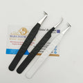 High Quality Stainless Steel Eyelash Extension Tweezers Perfect Grip Pointed Volume Fiber Sustainable Design Hello Beauty Tools