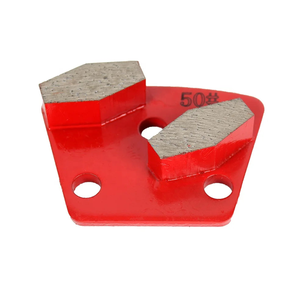 TRUE SHINE Trapezoid Diamond Grinding Tooling Concrete Grind Shoe