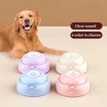 Pet Communication Voice Recording Interactive Button Clicker Buzzer Speaker Educational Toy for Dog
