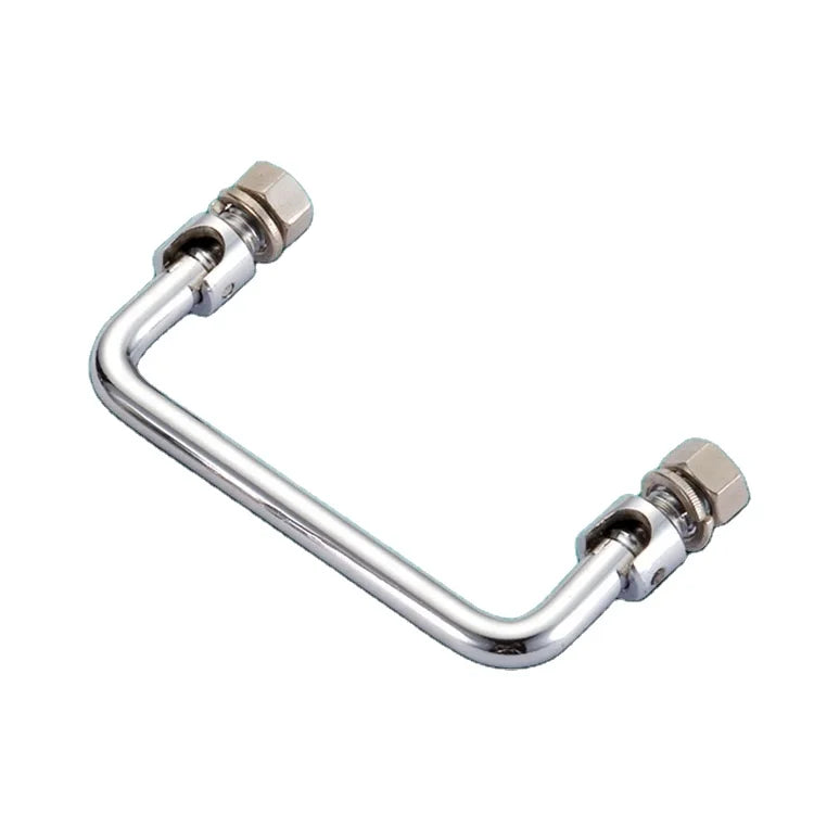 SK4-006 SUS304 /Steel Silver Round Bar Handle for Test Chamber& Automation Equipment
