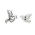 Wholesale F136 Titanium Carving Earring Gold Plated Fine Carving Animals and Birds Claw Setting Helix Tragus Labret Piercing