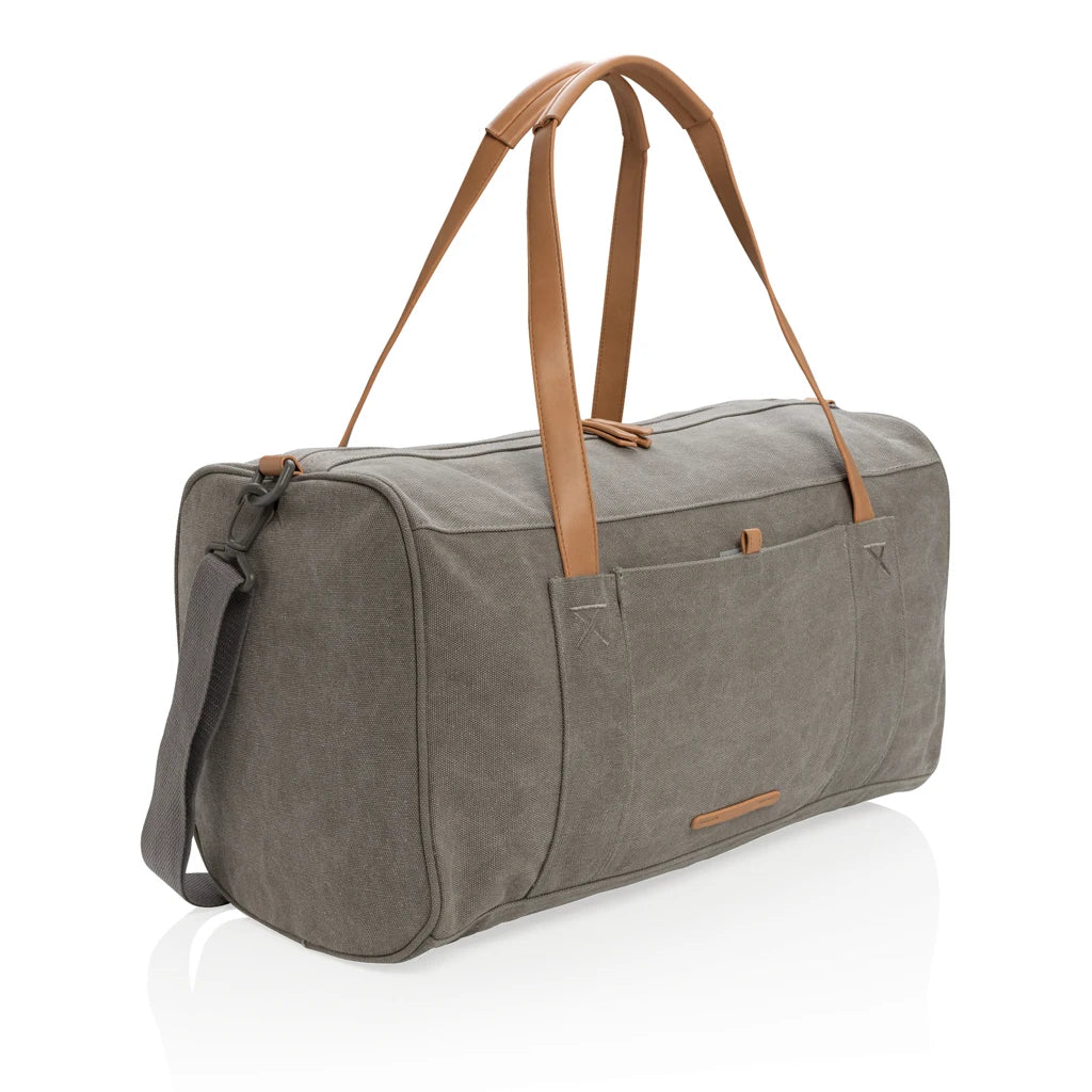 Free PVC Tarpaulin Duffel Bag Weekend Travel Bag