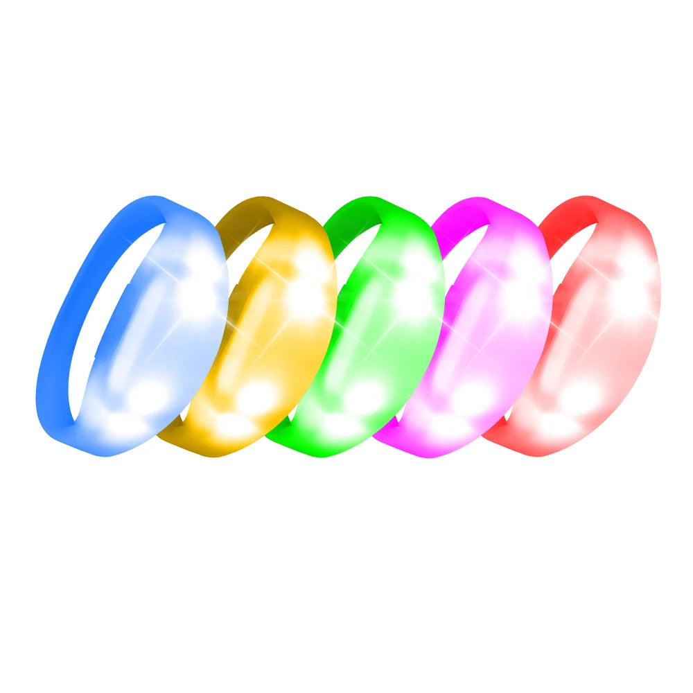 Concert LED Plastic Remote Control RGB Color Changing Flashing Eco-Friendly 4 Super Bright LEDs 12-Hour Battery Multi-Function