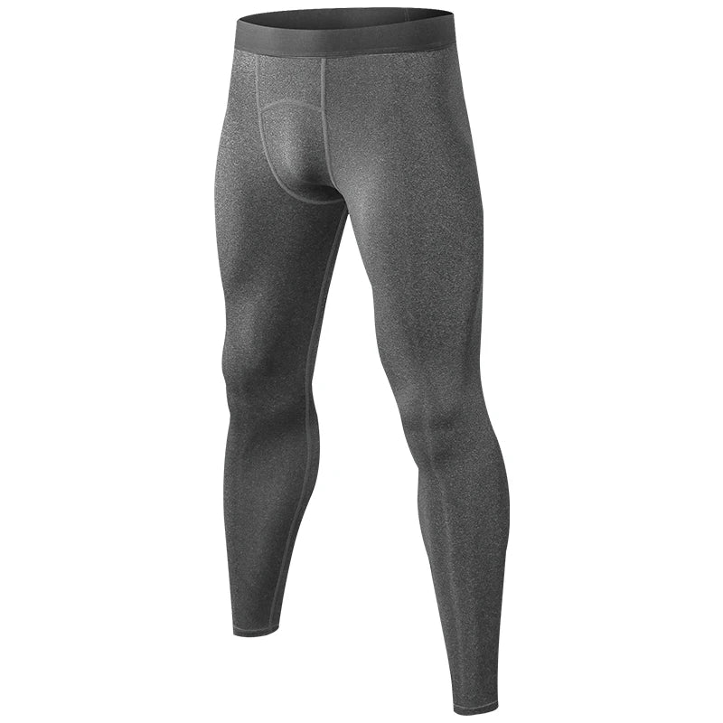 Wholesale Custom Compression Basketball Running Leggings Men Solid Sublimation Printing Drawstring Team Leggings Spandex/Nylon
