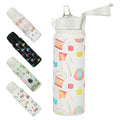 Custom 550ml Double Wall Thermos Outdoor Hot Selling  Factory Sports  Flasks for Kids Thermal Mug Back to School