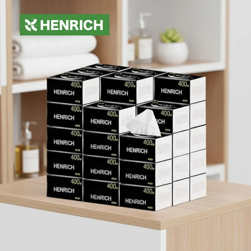 Facial Tissue Box Refill Large Capacity Smooth Surface Paper Eco Friendly Cost Effective Business Purchase