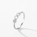 Wholesale Exquisite Silver Engagement Rings High Quality 925 Sterling Silver Zircon Fashion Rings for Women
