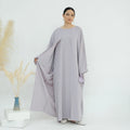 Abaya Manufacturer Wholesale New Cape Abaya Robe Nida Modest Abaya Muslim Plus Size Womens Dress Muslim Prayer Dress