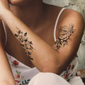 New WB5 Paper Sheets/Bag Butterfly Long Lasting Tattoo Stickers Beauty Flower Eco-friendly Waterproof Temporary Face Body