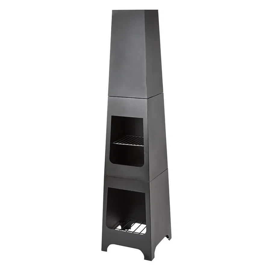 High Quality Easily Assembled Camping Patio Backyard Chimeneas Log Durable Fireplace Wood Burning