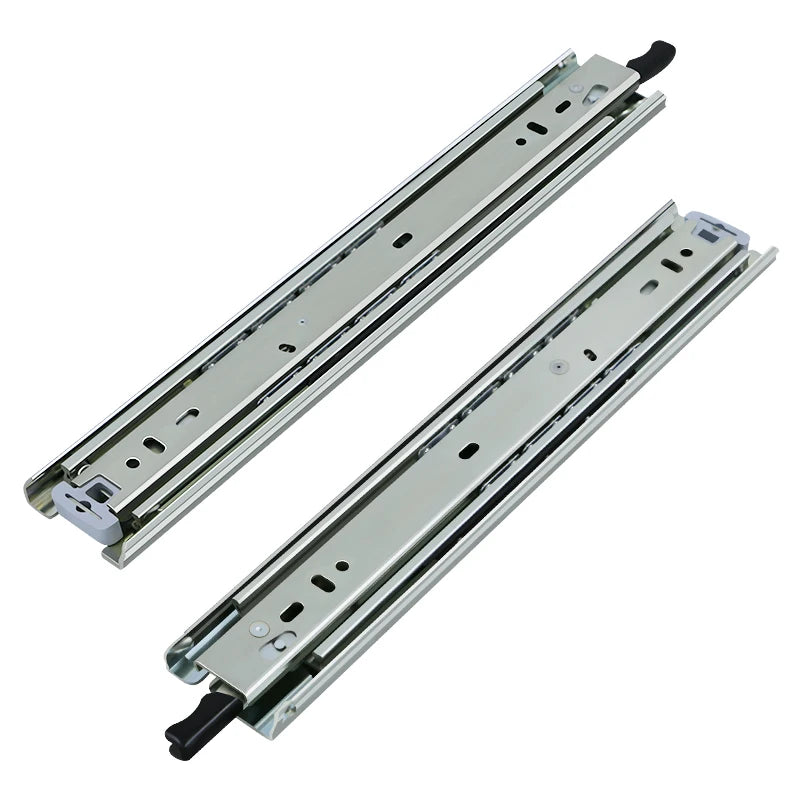 58kg Load Capacity Drawer Slide Heavy Duty Drawer Slides With Lock-in & Lock-Out Mechanism 26in Drawer Slide