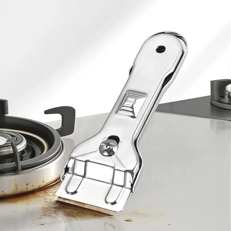 Glass Scraper for Glass Hobs Stainless Steel Glass Scraper Ceramic Scraper Hob Scraper Glass Scraper for Glass Hobs