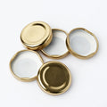 Twist Off Lid 38mm Tinplate Metal Cap for Food Grade Glass Jars and Storage MegaBDM