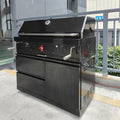 Extra Large Stainless Steel 304 Courtyard Charcoal BBQ Grill for Group Parties
