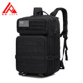 Hot Sale Custom Black Tactical Backpack Outdoor Waterproof Polyester Lining Fashion Style Mochila Tactic Hiking Survival Bag