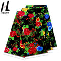 Henry Textile Fabric Design Blooming Rose Print High Quality Cotton Fabric for Garment Dresses