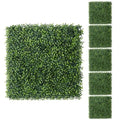 20x20in Artificial Grass Wall for Indoor Wall Design Artificial Plant Panel Diy Greenery Leaf Backdrop Decor