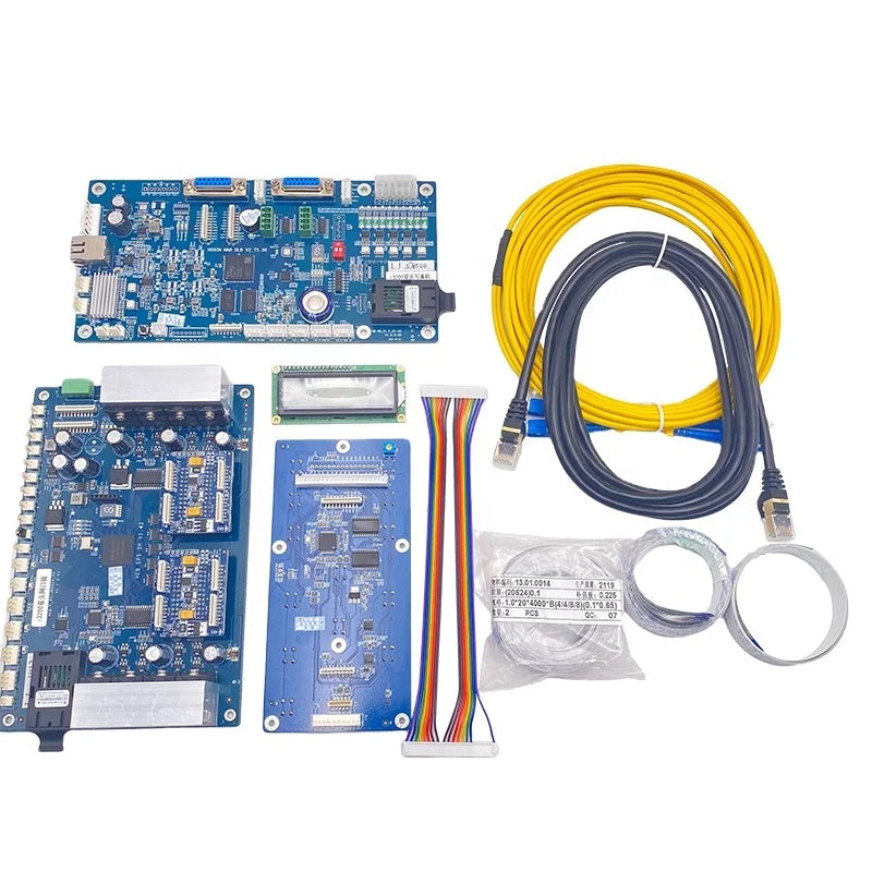 Hoson Brand I3200 2heads Board Set Net Work Version for I3200 4720 Printhead Main Board Double Head Kit for Inkjet Printer