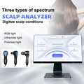Newest AI Smart Hair and Scalp Analyzer Skin Health Machine Scalp Issues and Conduct Comprehensive Analysis Hair Loss Prevention MegaBDM