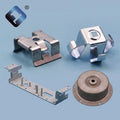 Custom Precision Metal Forming Stamping Services Galvanized Wire Harness Clips Build-to-Print Engineering Factory