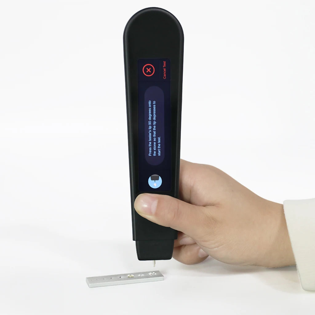 Effortless Testing with Built-In Video Tutorial for Diamonds CVD HPHT TYPE II2a and Moissanite Clear Display