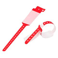 Customizable Disposable RFID Wristbands for Hospital Patient Identification Waterproof Secure NFC/UHF Bands Packaging Labels