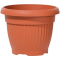 TERRA 78L. flower pot dimensions (mm) 640x640x500 Terracotta color