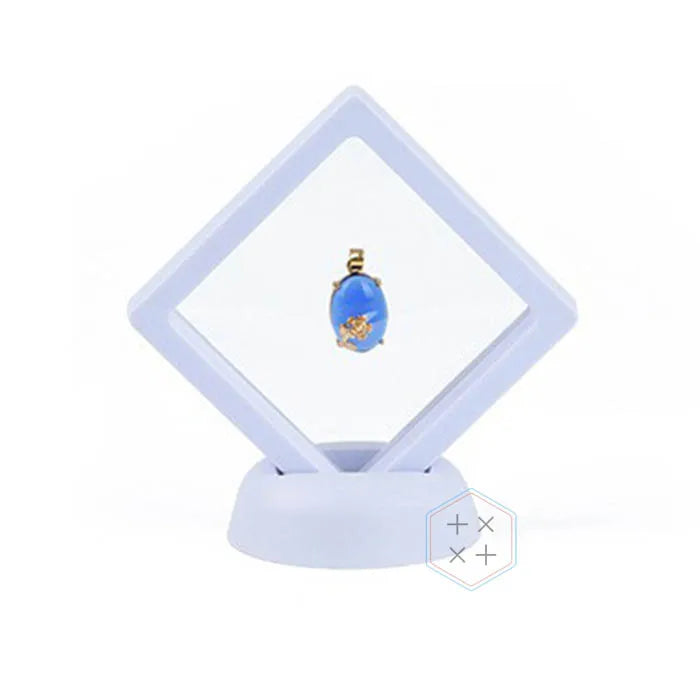 Rectangle Square Jewelry Display Box & Storage Rack for Rings Necklaces Bracelets Earrings