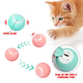Hot Sale Smart Cat Toys Interactive Smart Cat Balls Automatic Rolling Ball Electric Toys for Cat Pet