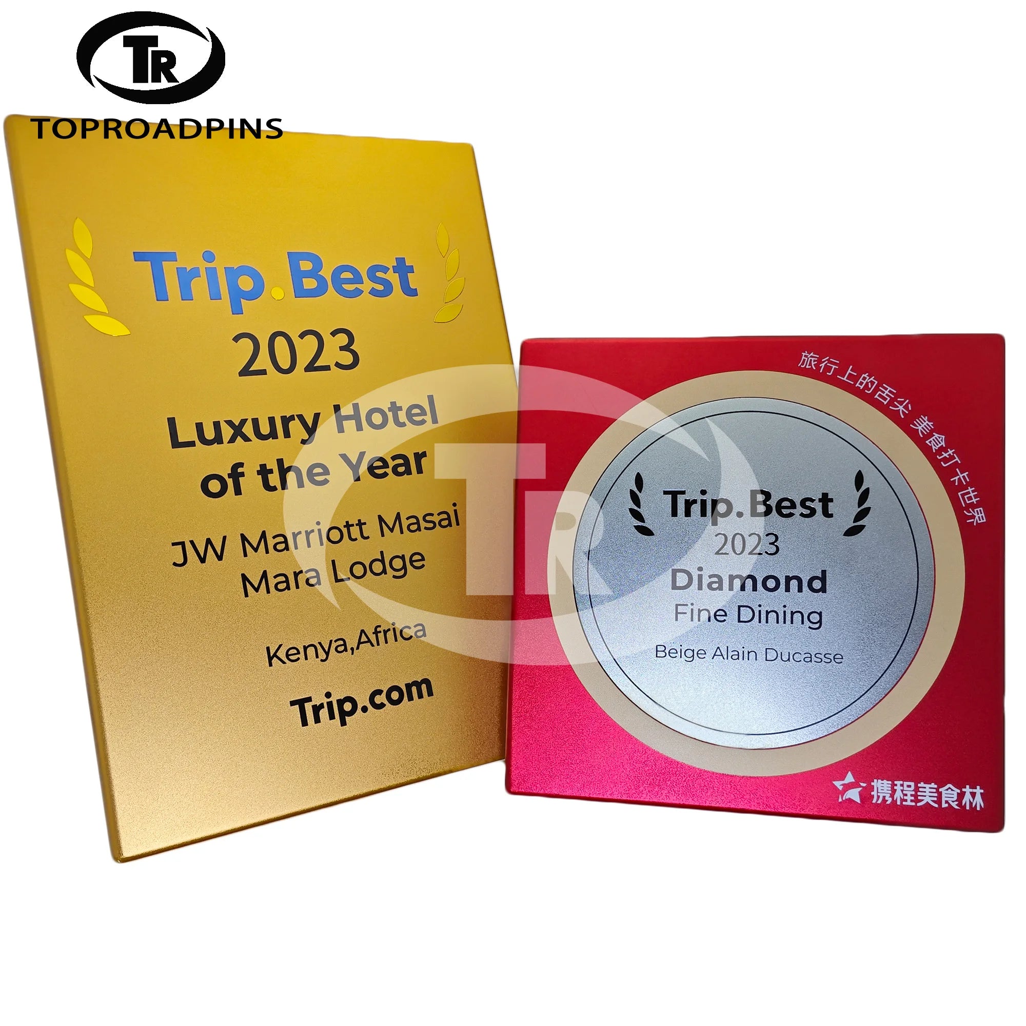 Custom Metal Plaque Medal You Tube Bili Bili Play Button Logo Award UV Printing Painting Technology Direct Manufacturer Plaque