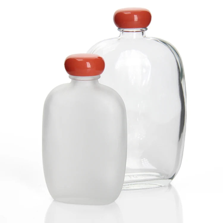 Wholesale Small Mini 150ml 200ml Clear Juice Bottle Cold Brew Coffee Beverage Drinking Milk Water Glass Bottle