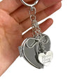 2025 Private Label Folding Mirror Travel Pocket Mirror Small Round square Heart-Shaped Mini Makeup Mirror with Key Chain