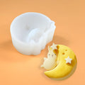 Flexible Silicone Rabbit Mousses Cake Mold Shaped Chinese Mooncakes Mould Elegant Pastries Mould Baking Supplies
