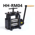 Boasta HH-RM04 Manual Jewelry Rolling Mill 130mm Steel Roller 65mm Dia 5mm Opening Sheet Wire Ring Shank Mill