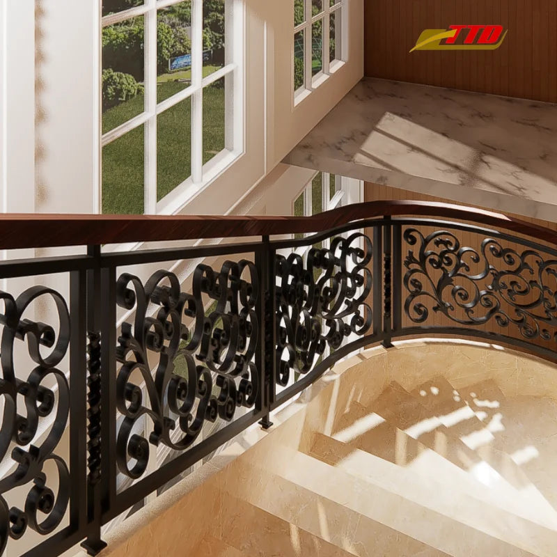 Unique iron staircase railing images where custom wrought iron stairs transform interiors into luxurious and safe living spaces