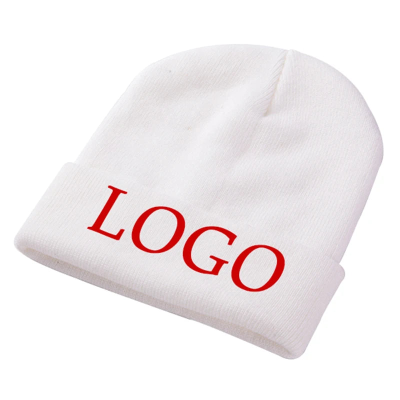 Designer Custom Knit Cotton Beanies Men Women Fashionable Winter Beanie Hats Argyle Digital Custom Embroidery Options Beach
