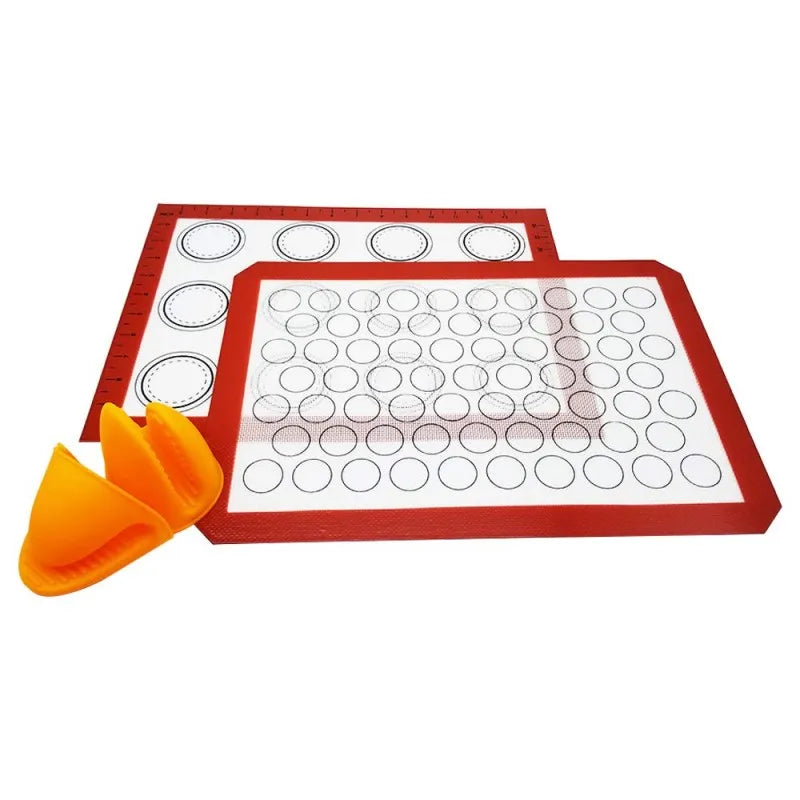 Extra Food Grade Reusable Easy to Clean Liner Silicone Cake Baking Mat Baking Accessories for Dutch Ovens