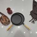 Factory Wholesale Hot Selling Pre-Seasoned Cast Iron Pan Non-Stick Multi-Size Customizable