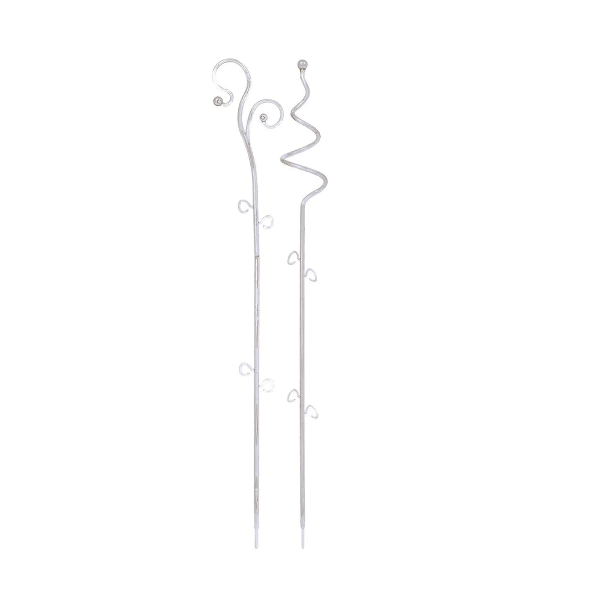 DECOR flower or climbing plant support dimensions (mm) 90/60x585 color Transparent