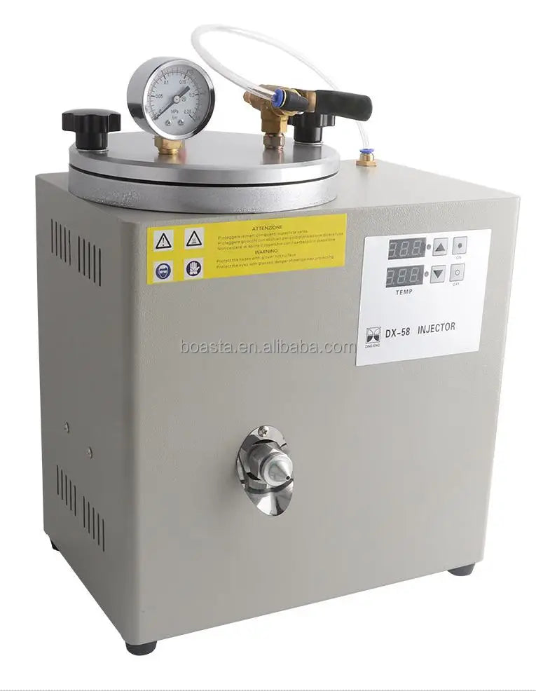 Boasta New DX-58 Jewelry Wax Injector Machine 2KG with Built-in Air Pressure System 350W for Jewelry Casting Equipment