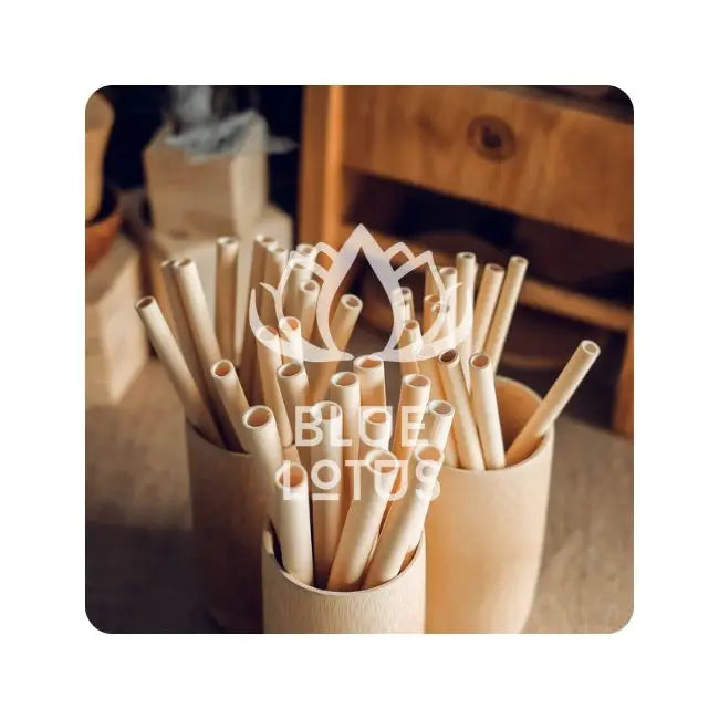 HOT SALE Eco Friendly Natural Bamboo Drinking Straws Reusable & Customizable for Wholesale