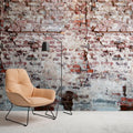 Made in Germany Photo Wallpaper Murals Stone Red Grey White Non Woven Vinyl Wall Mural Vintage Large Format Bulk - 159 x 280 m