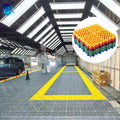 Factory Direct Supply 40*40*2cm Waterproof Plastic Flooring pp Pvc Interlocking Garage Floor Tiles