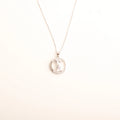 TZL Hot Sale Stainless Steel Woman Necklace Chain Composed of Rope for Fashion Accessory Diamond Necklace