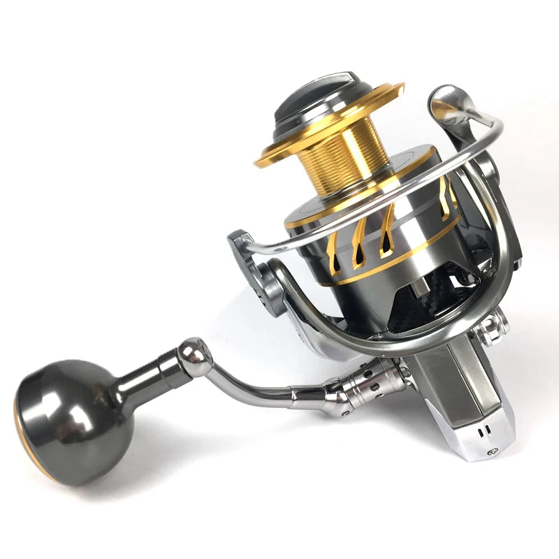 ORJD 5+1bb 2500 Series Admixture of Metals Fiber Fishing Reel System&Super Light CNC Aluminum Spool Spinning Reel