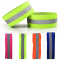 Outdoor Sports Elastic Reflective Wristband Ankle Strap Night Running Cycling Safety Bracelet Reflective Clothing Promotions