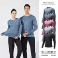 Thermal Breathable Eco-Friendly Underwear Set Men Spandex/Cotton 2023 New Heavy Winter Custom Long Sleeve Long Johns Quick Dry
