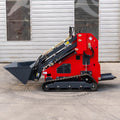 China Powerful Mini Skid Steer Diesel Loader Cheap  Crawler Loader Mini EPA Engine Compact Skid Steer Machine