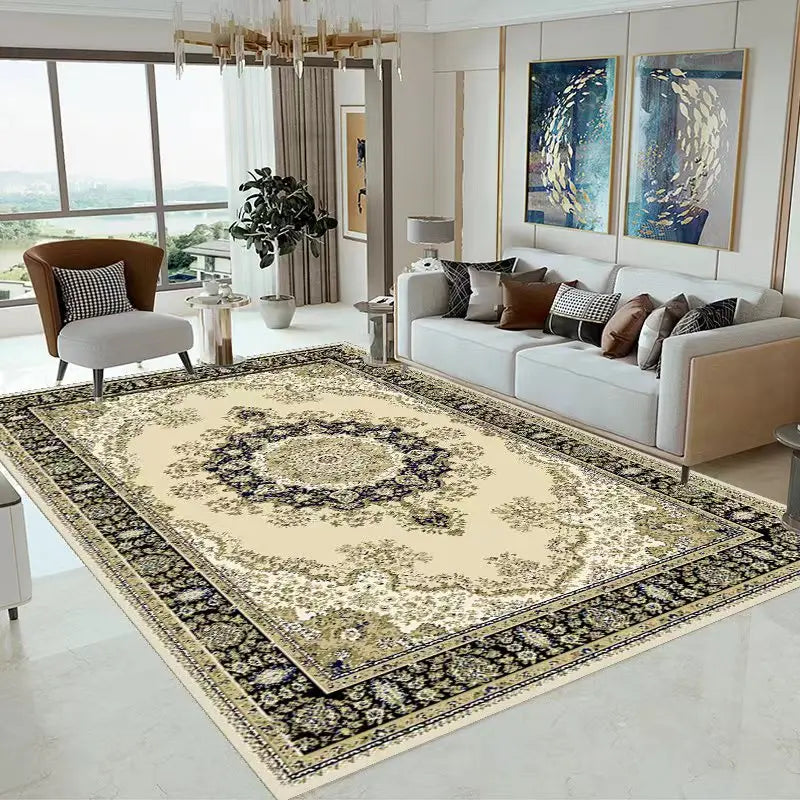 Super Soft and Comfortable 3D Printed Crystal Velvet Carpet for Living Room